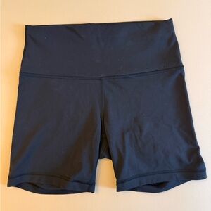 New Lululemon Black Athletic Shorts size 8, 6”inseam, spandex